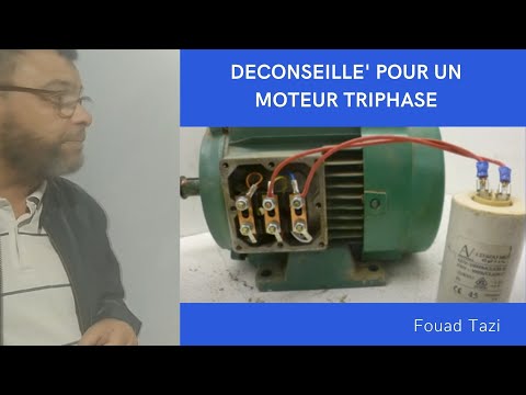 Video N°162 POURQOUI UTILISER UN CONDENSATEUR EST DECONSEILLE POUR UN MOTEUR TRIPHASE