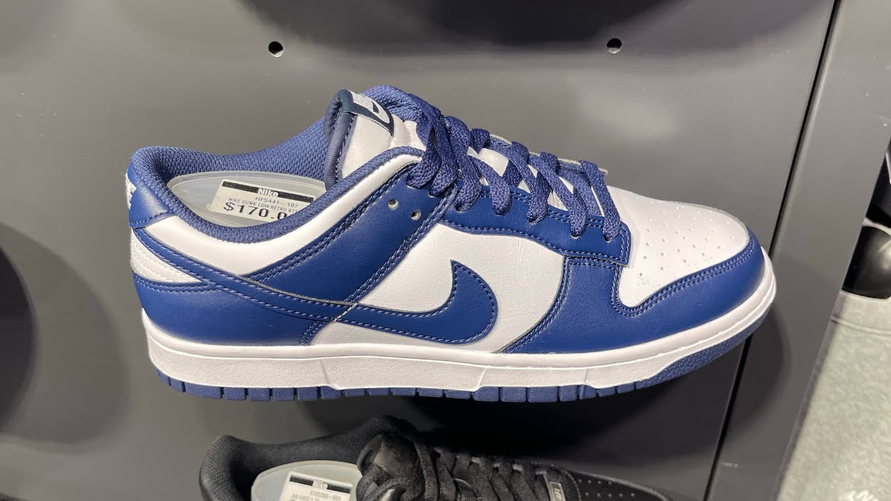 Nike Dunk Low “Midnight Navy” 2025 - Style Code: HF5441-107 - YouTube