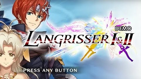 Langrisser I & II (PS4) Demo Part 1 of 4: Langrisser I - Story - Three Chapters