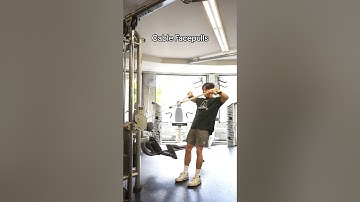 How to do Cable Facepulls Correctly