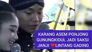 Download Lagu  BIKIN GEMPAR ...JANJI JANJI ❤️ GADING LINTANG DIKARANGASEM PONJONG GUNUNGKIDUL MP3