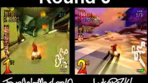 IAS2: Round 3 - Crash Team Racing - Race To Beat Oxide - LukeRF44 Vs TrueHaloMaster10 - Part 5