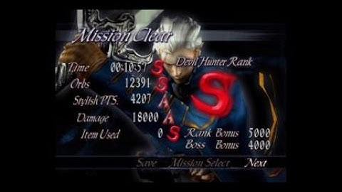 Devil May Cry 3 SE HD DMD(Vergil) Mission 5 S Rank Clear