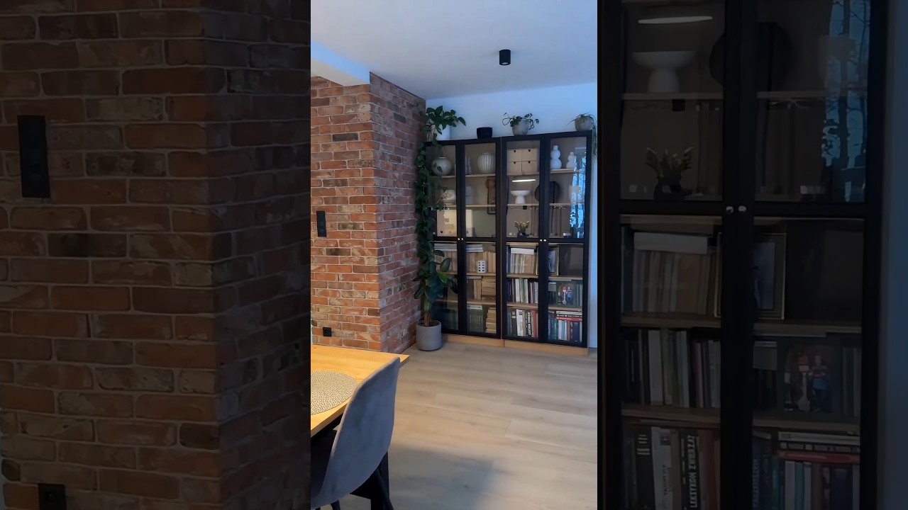 Modern Home Tour: Exposed Brick & Wood Slats &Urban Modern 🪵✨