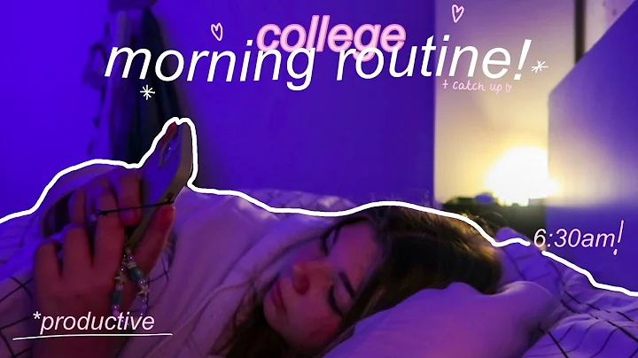 COLLEGE MORNING ROUTINE: 6:30, productive | Isabel...