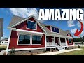 BADDEST modular home I&#39;ve seen this yr(no joke)! 2024 Prefab House Tour