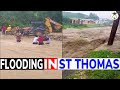 Widespread FLOODING in ST THOMAS (November 2020)