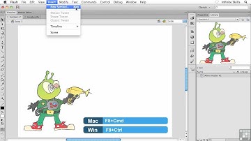 Flash CS6 Tutorial | Building Graphic Symbols from Scratch | InfiniteSkills
