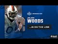 Jelani Woods Draft Phone Call