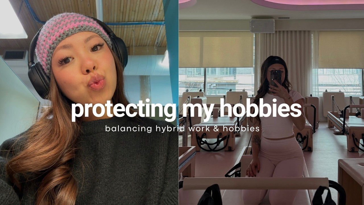 balancing work while protecting my hobbies