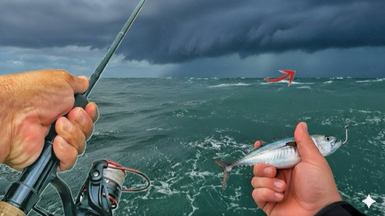 ISCA VIVA MORT4L PARA OS MONSTROS, TEMPESTADE NO MAR 