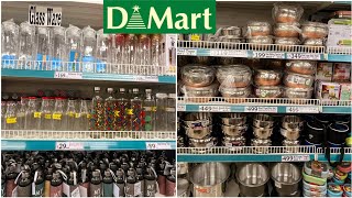 Dmart latest offers Stainless steel kitchenware, gadgets, glassware, storage containers & organisers
