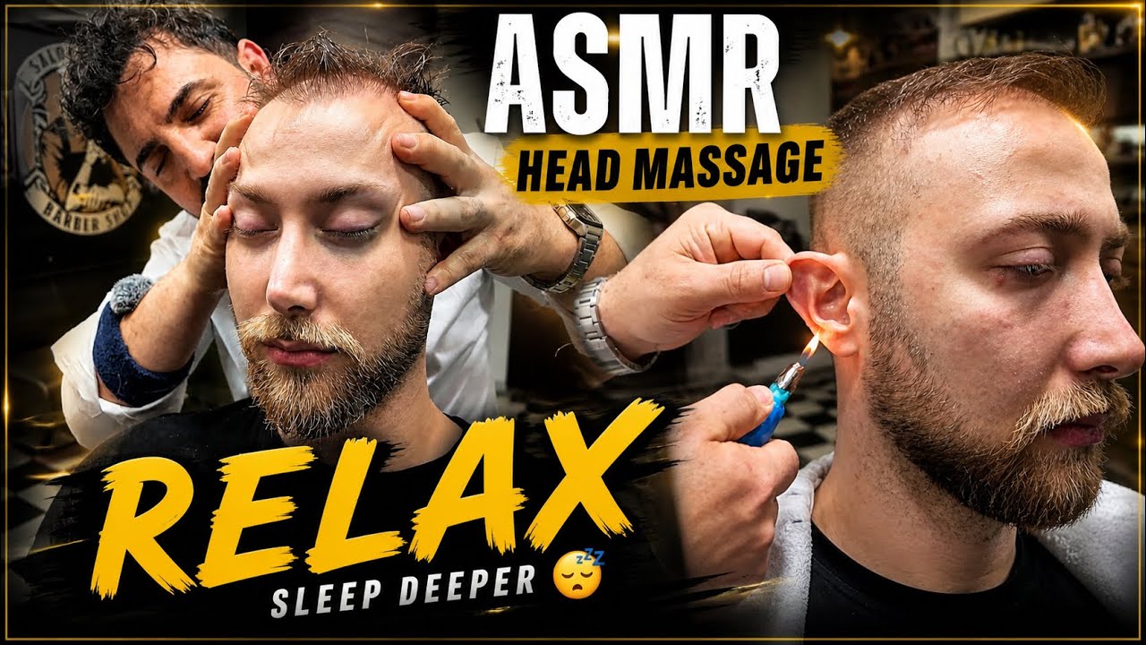 😴 ASMR Head Massage & Ear Relaxation (Instant Calm Experience) - YouTube