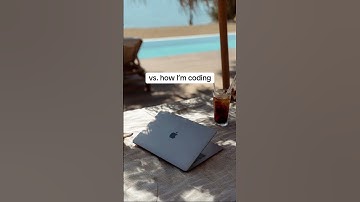 Office vs. Beach vibes! #coding #programming #codinglife #developer #techtok #engine #t2mwd