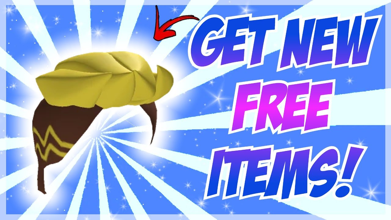*Free Limited UGC Items* Get These Free Items Now! Yellow Spiked Hair