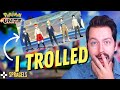 I TROLLED The BEST Pokemon Unite Team!