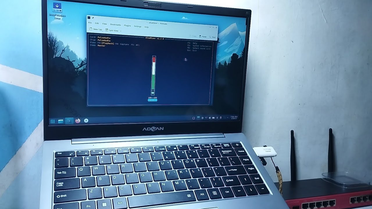 [ Tutorial ] Fix Audio Linux Manjaro Di Laptop Advan Soulmate 1405