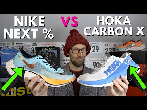 nike zoomx vaporfly next vs hoka carbon x