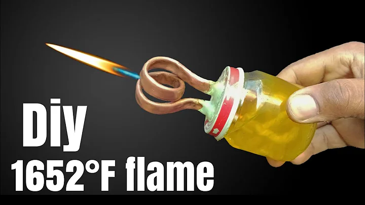 1652°F flame that lasts over 100 hours.#diy.#diyprojects.