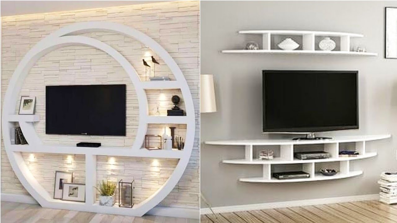 Brilliant concept Of TV Wall Unit For Living Room |TV /LCD Wall ...