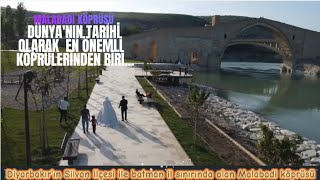 Malabadi köprüsü ve çevresini drone ile çektik tarihi anlatımı ve güzel manzarası muhteşem!