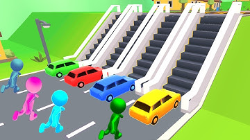 Shape shifting 🏃‍♂️🚗🚲🚦All Levels Gameplay Walkthrough Android,ios Max Level AWD7