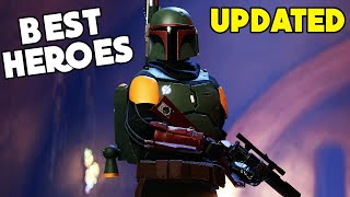 5 BEST Heroes in Battlefront 2 (NEW - BIG CHANGES) #shorts