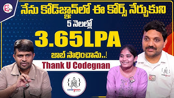 Codegnan: The Best Coding Institute with Real Student Feedback | I GOT A 3.6LPA JOB BY CODEGNAN | MW