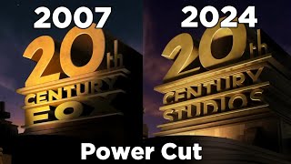 20th Century Fox Logo (Studios) Power Cut (2007/2024)