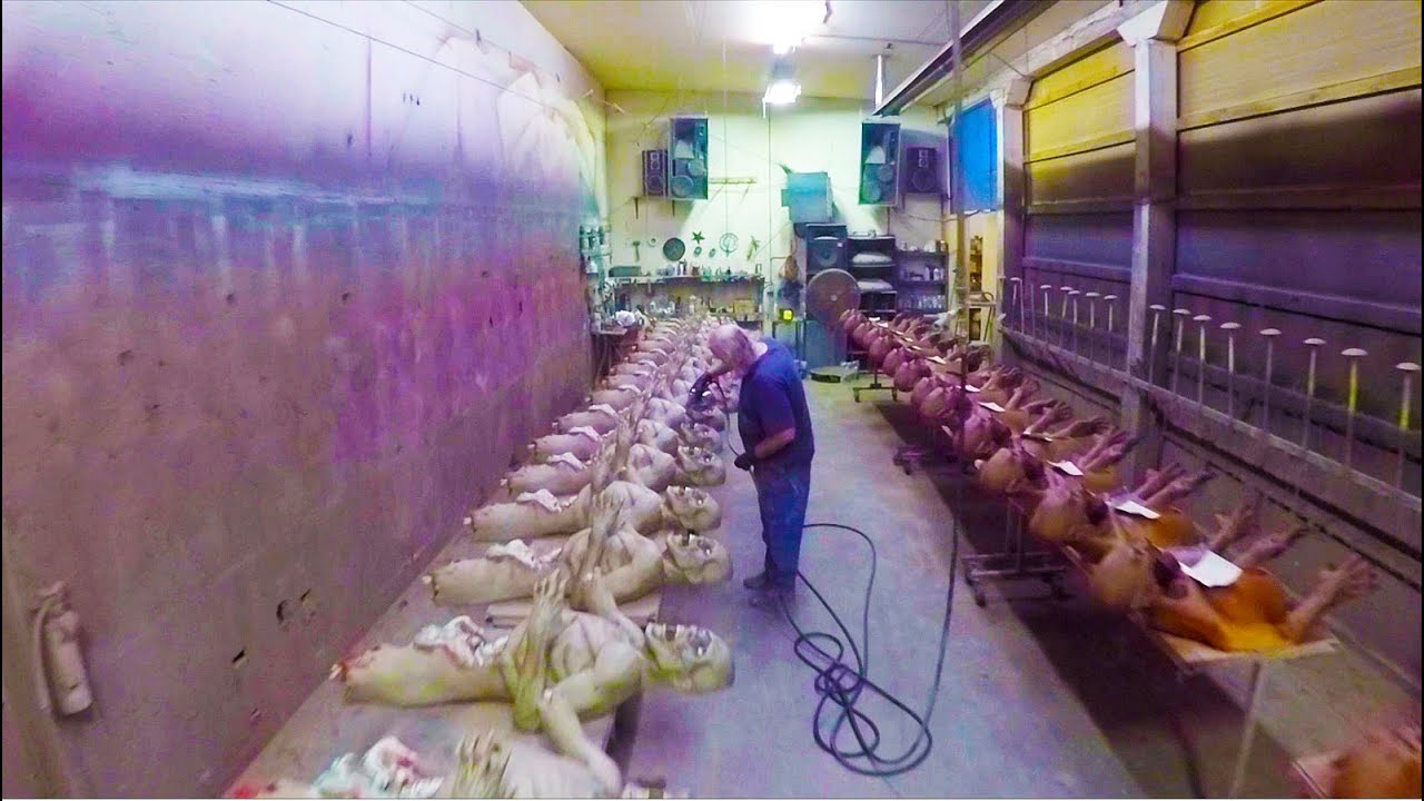 Drone Footage in the Distortions Paint Room | Behind the Scenes