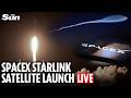 LIVE: SpaceX launches Starlink satellites from Cape Canaveral, Florida.