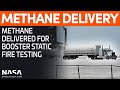 Methane for Booster Testing Delivered | Starship Boca Chica