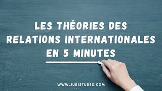 Les théories des relations internationales en 5 minutes