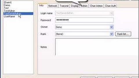 How To Add A Ventrilo Server Admin
