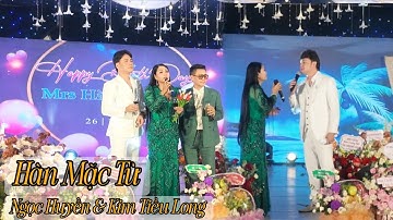 NSƯT Ngọc Huyền & NSƯT Kim Tiểu Long " HÀN MẶC TỬ " hay nhứt nách tại sinh nhật đại gia Hà Nội