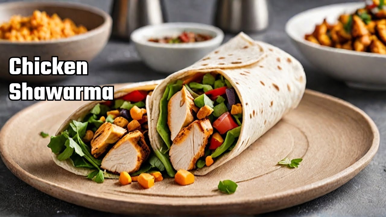 HOW TO MAKE PERFECT SHAWARMA AT HOME | CHICKEN SHAWARMA | చికెన్ షవర్మా | Chicken Starter