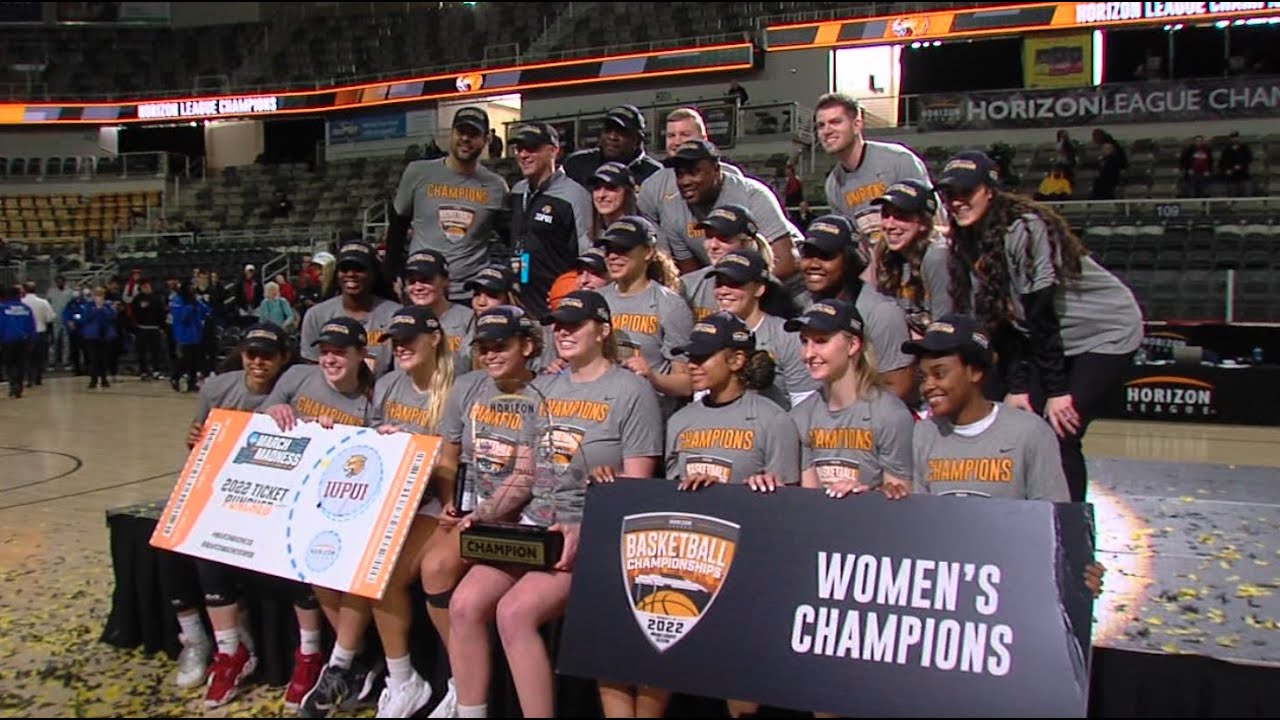 IUPUI wins Horizon League women's basketball tournament YouTube