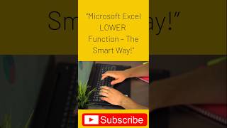 How to Convert Text to Lowercase in Excel (EASY!) #excel #shortsfeed #shorts #viralvideo