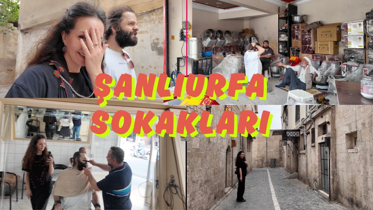 Şanlıurfa sokaklarında her telden gezmece