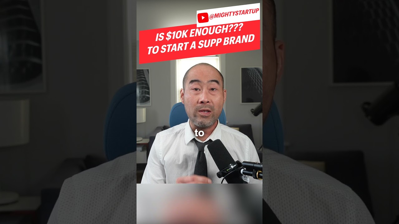 How Much Money To Start Supplement Brand?