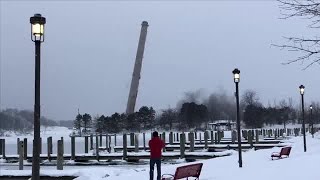 Grand Haven power plant demolished