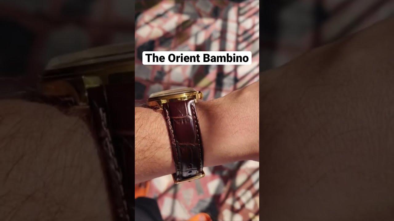 Old Money Aesthetic Watch 100 Orient Bambino Shorts Shortsfeed