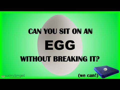 WonderGel Shows How to Sit on an Egg Without Breaking It!