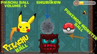 PIKACHU BALL - MONSTER POKEMON BALL - SHURIKEN - Orange Ball Saved By Hero Ball. screenshot 2