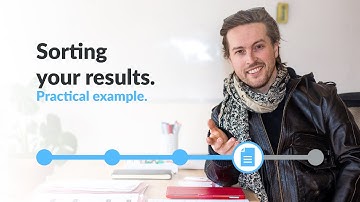 Sorting your results - Guerrilla usability testing, practical example