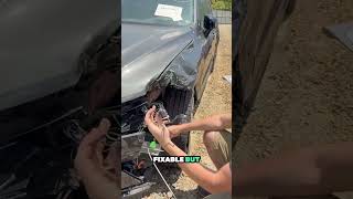 2025 Volvo XC60 Clean Inside But Its Front Damaged #volvo #volvoxc60