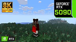 Minecraft Vanilla 8K | RTX 5090