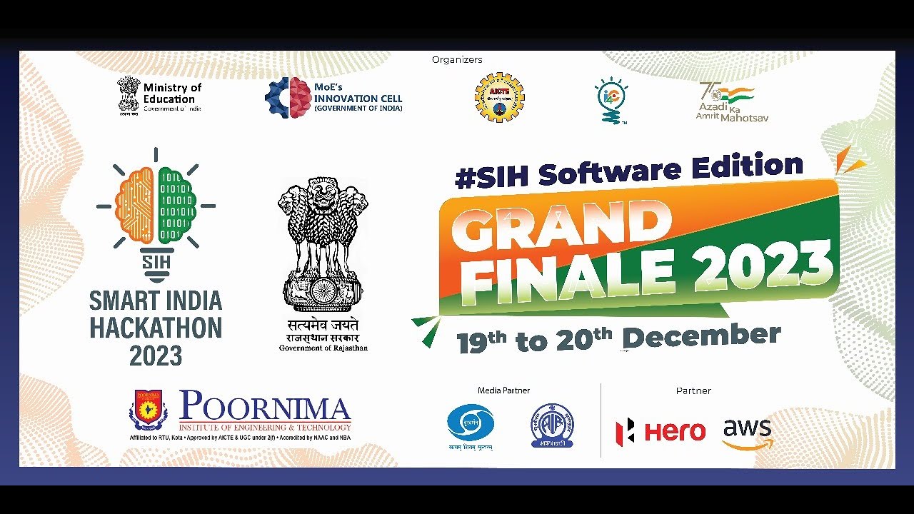 Coding Resumes at SIH 2023 Grand Finale in PIET - YouTube