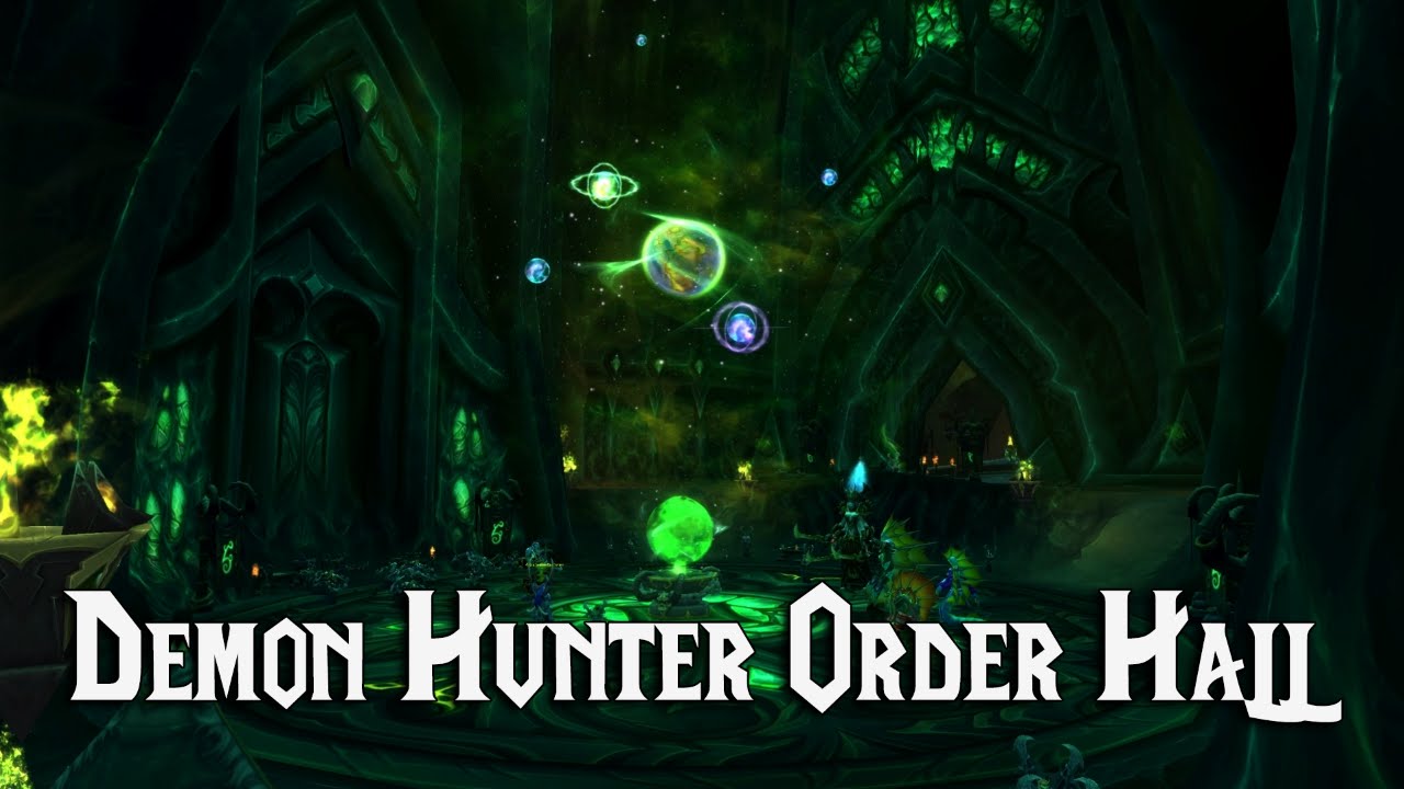 Demon Hunter Class Order Hall - Legion Alpha Preview - YouTube
