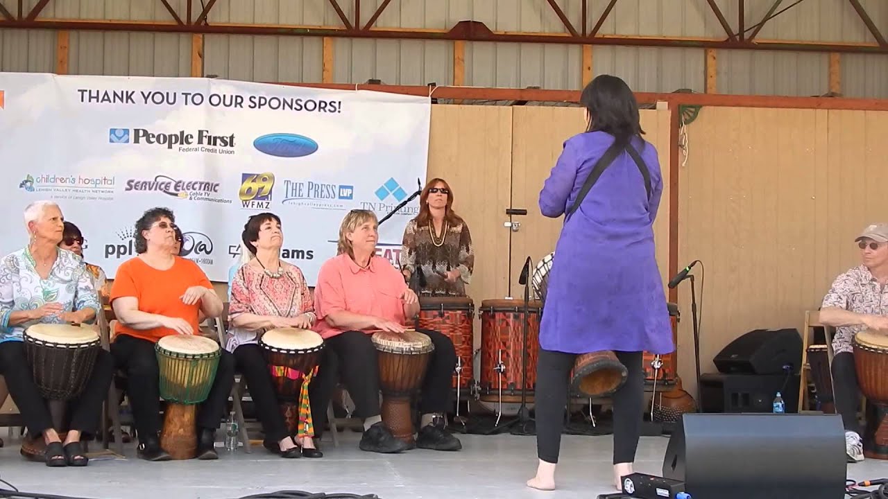 Moe Jerant & the Great Djembe Jam clip Mayfair May 25, 2014 YouTube